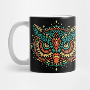 The Colorful Owl Mug